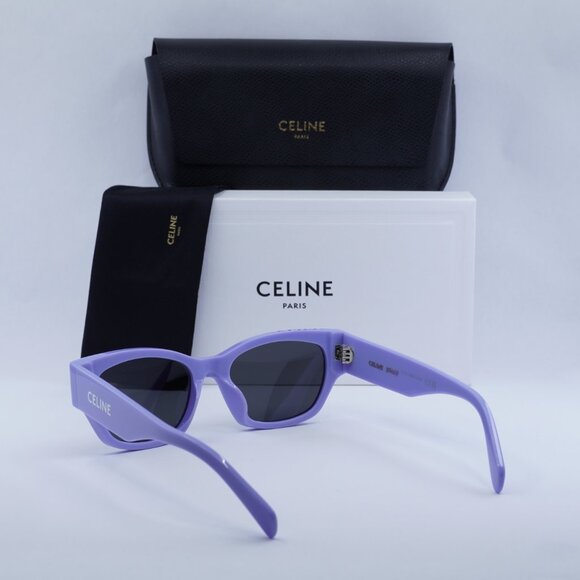 Final Price! Celine CL40197U 78A Shiny Lilac Sunglasses - Picture 4 of 14